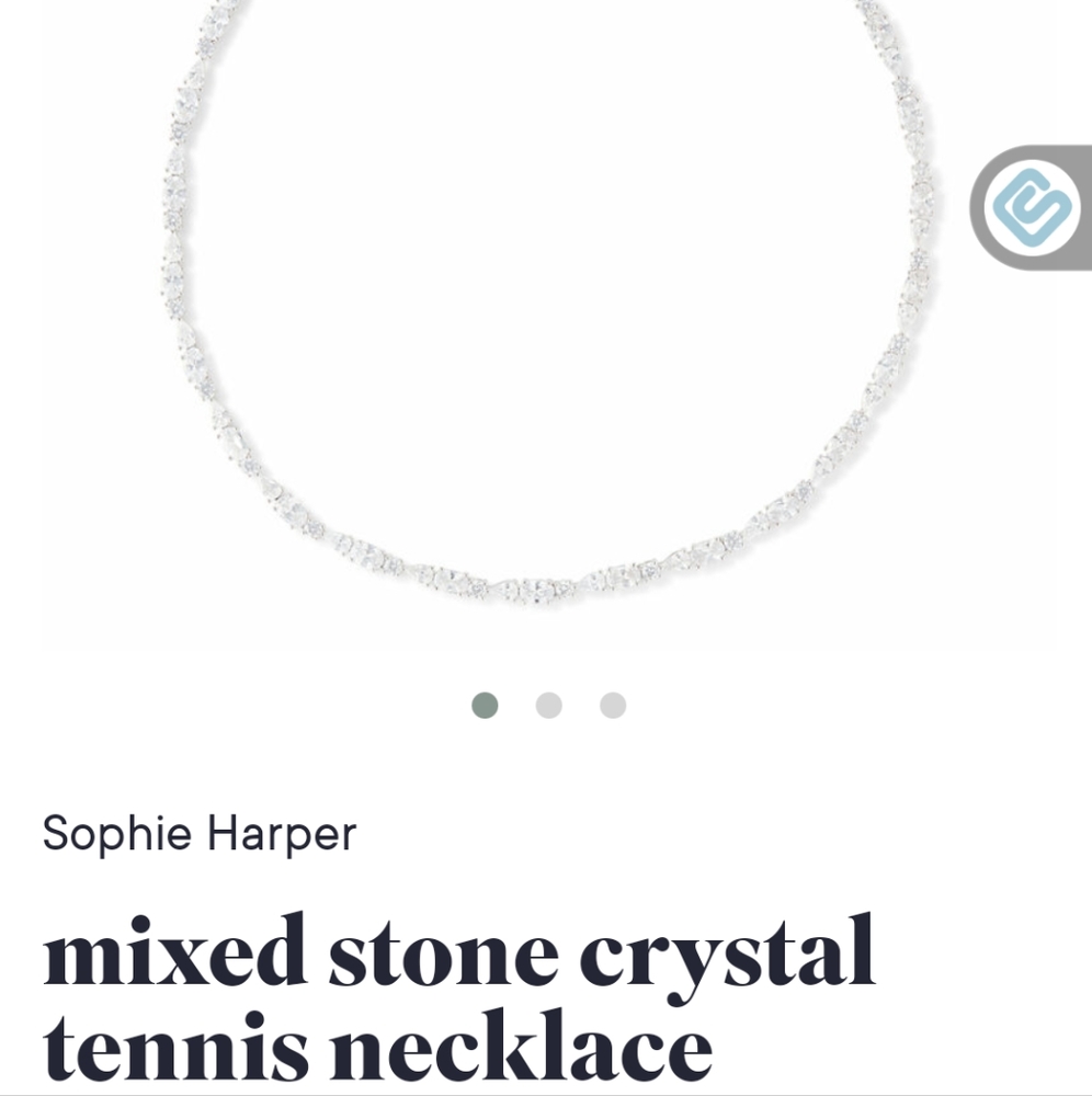 Sophie Harper tennis necklace